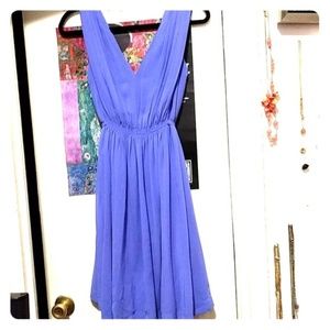 ANTHROPOLOGIE v neck dress